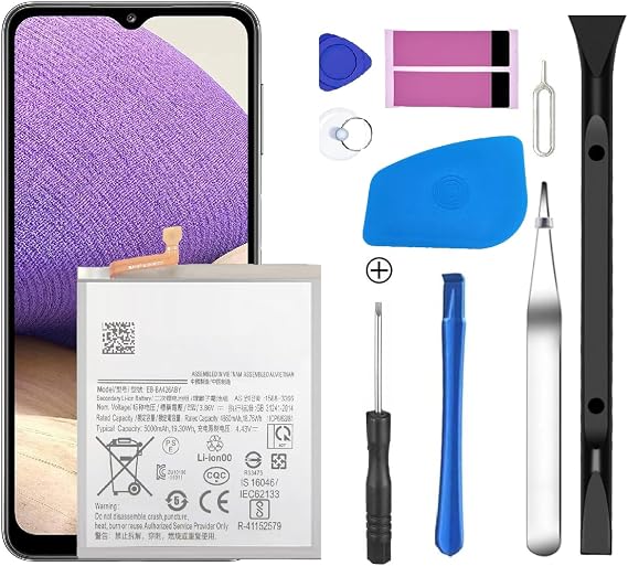 Galaxy A32/42 5G Battery Replacement,Upgraded Battery for Samsung Galaxy A32 5G /A42 5G with Professional Tool Kit