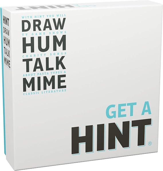 Bezzerwizzer HINT Party Game (US Edition) - A Fun and Creative Hinting Game for Hours of Laughter and Entertainment! Great for Family Game Night, Ages 14+, 4+ Players, 45 Minute Playtime, Made
