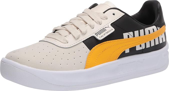PUMA Womens California Tol Logo Lace Up Sneakers Shoes Casual - Off White