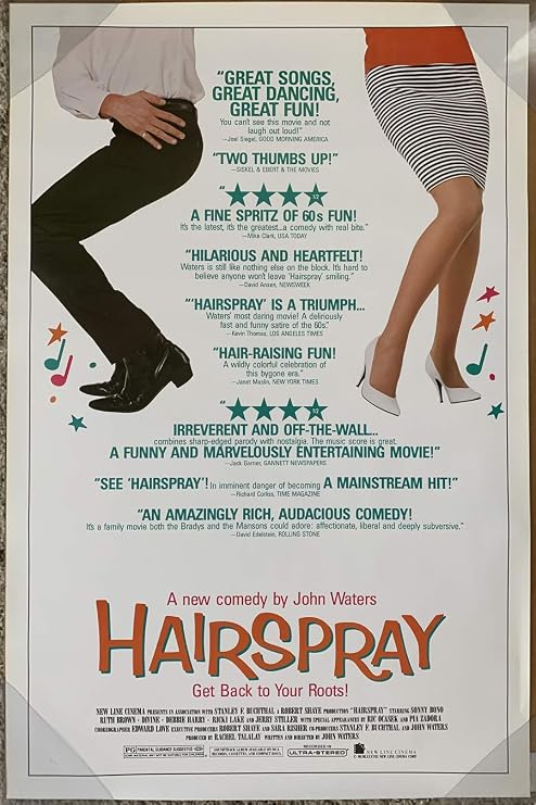 Movie Poster HAIRSPRAY 1 Sheet ORIGINAL ROLLED 27x41 SONNY BONO JOHN WATERS