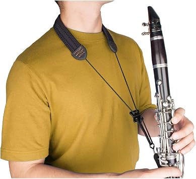 Pro-Tec Clarinet Neck Strap, 22 Length Model NCS2,Black,Regular