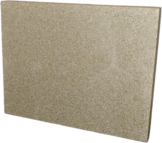 Vermiculite Fire Board 240 x 303 x 25mm | High-density vermiculite, For stove firebox repairs