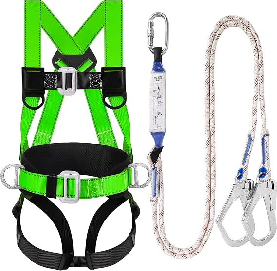 TT TRSMIMA Safety Harness Fall Protection Kit: Roofing Harness for Work