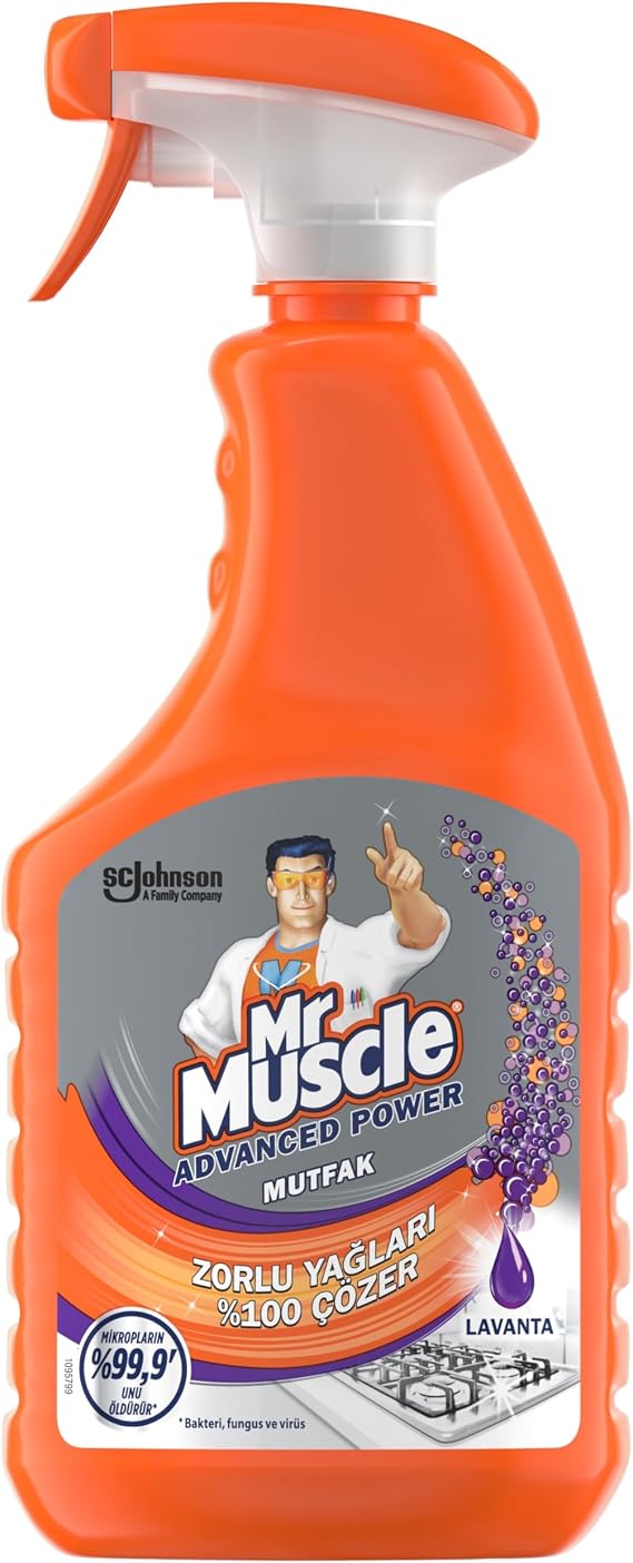 Mr Muscle Advanced Power Virüs Etkili Lavanta Kokulu Mutfak Spreyi 750 mL