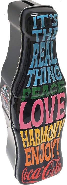 The Tin Box Company Coke Bottle Shaped Bank 1971 Vintage Collection (662017-12)
