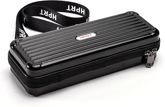iDPRT Portable Printer Carrying Case,Compatible MT610 Printer, for Wireless Mobile Travel Printer Storage Holder Paper & USB Cable(Bag Only) - Black