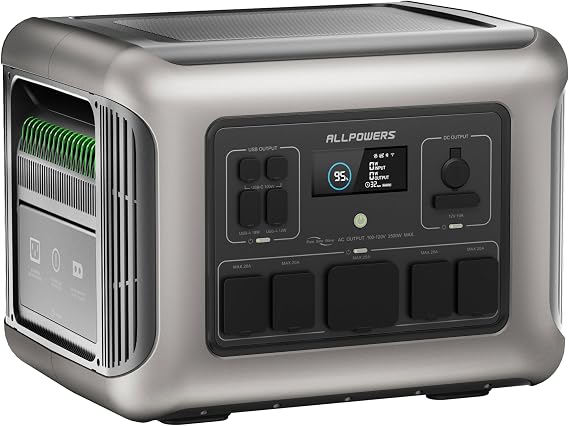 ALLPOWERS R2500 V2 1920Wh Portable Power Station with 200W Solar Panel