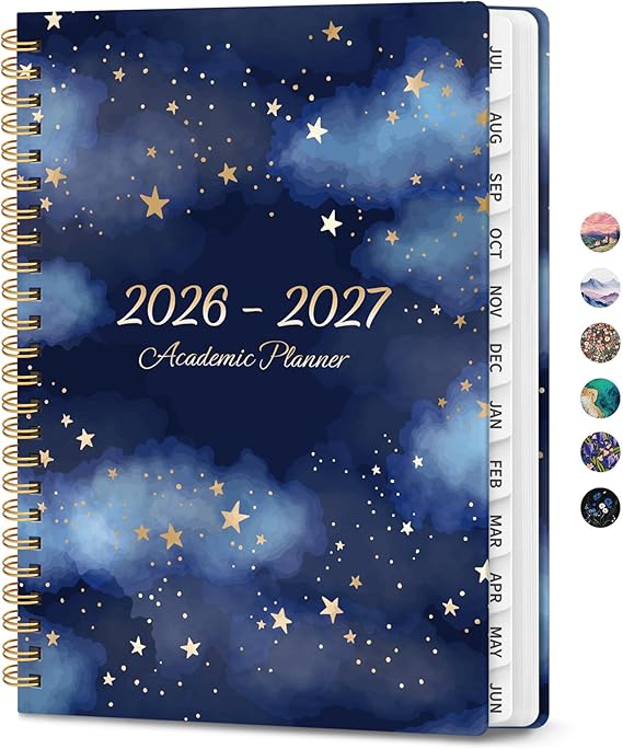 ZOTIA Planner 2026-2027 Weekly & Monthly Calendar Planner Jul 2026-Jun 2027