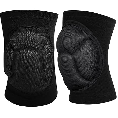 Knee Pads, Collision Avoidance Knee Sleeve for Men Women, Large | Garden, Gardening, House Cleaning, Construction Work, Dancing, Volleyball, Flooring, Climbing, Riding, Thick EVA Foam Padding