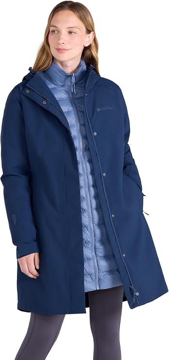 Mountain Warehouse Alaskan Womens 3 in 1 Long Jacket