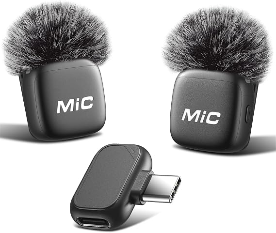 Mini Mobile Phone Microphone for iPhone Android and PC for TikTok Interview