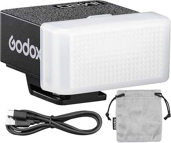 Godox iM20 Camera Flash with Diffuse, GN10, USB-C, Built-in Battery,