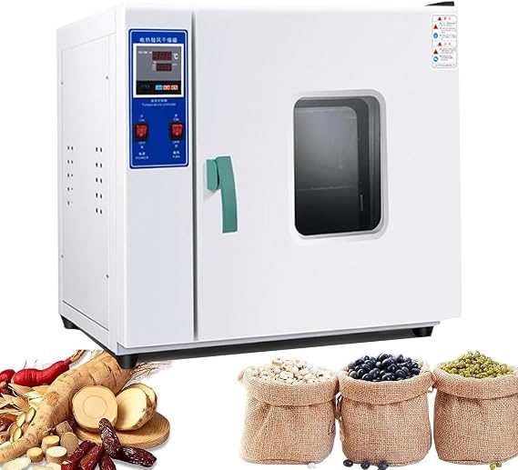 Vacuum Dryings Oven,Constant Temperature Blast Drying Oven Steel Plate,Laboratory Drying and Powder Coat Ovens, Electric Incubator Box with Temperature Control & Timer,for Electronic Components(43L)