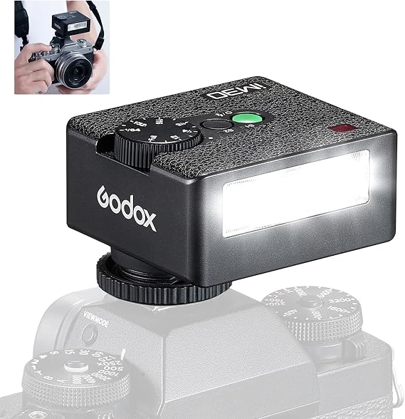 Godox iM30 GN15 Mini Manual Hotshoe Camera Flash Speedlite