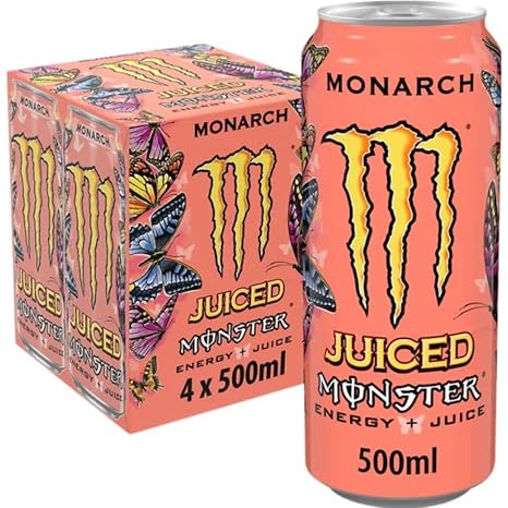 Monster Monarch Energy Drink 4 x 500 ml