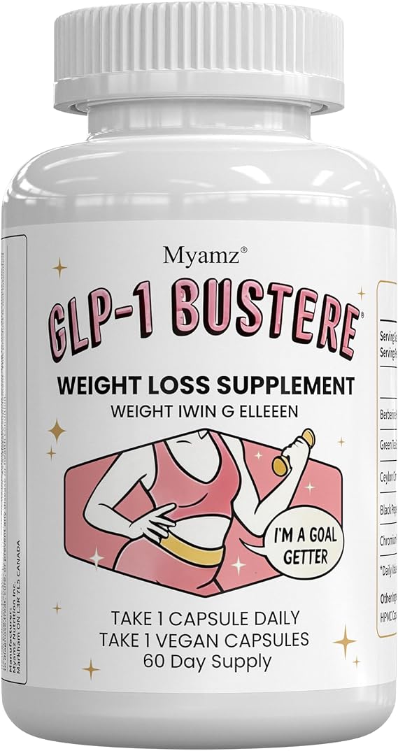 Female Metabolism Support Supplement Natural Energy Booster & Appetite Control Pills with Berberine HCL, Green Tea EGCG Digestive Comfort, Belly Slimming & Full Body Wellness Made in USA