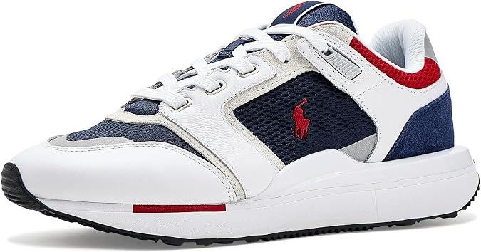 POLO RALPH LAUREN Train 89 Suede & Oxford Sneakers