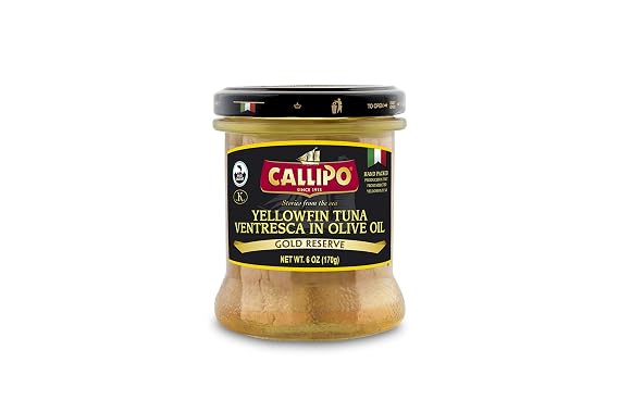 SOLID LIGHT TUNA BELLY IN OLIVE OIL (JAR) 6 Pack
