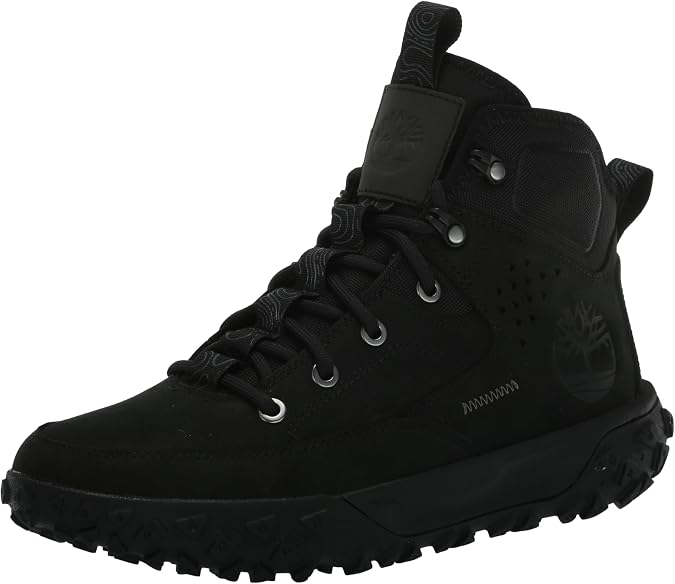 Timberland Greenstride Motion 6 Mid Laceup Men's Trekking Boat TB1A67P40151 Black