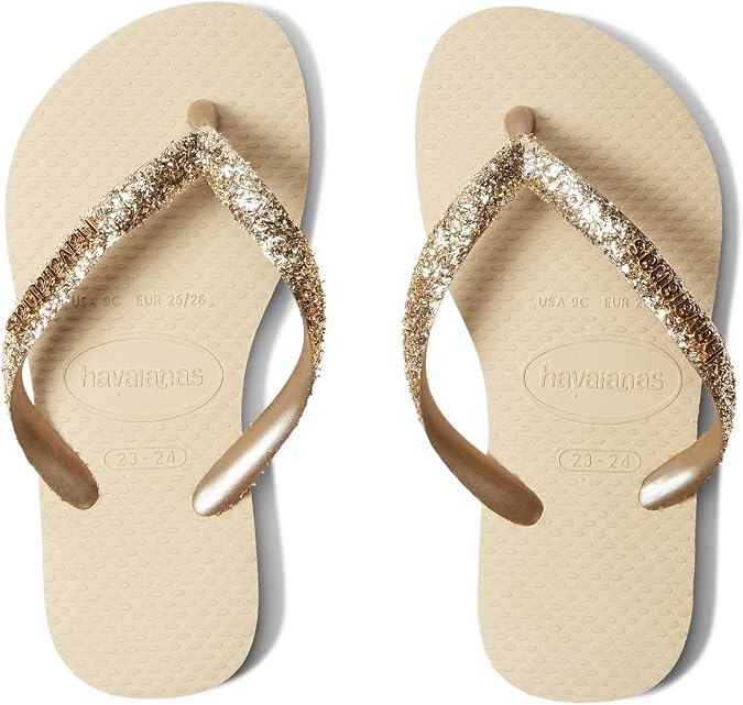 Havaianas Girl's Slim Glitter II (Toddler/Little Kid/Big Kid)