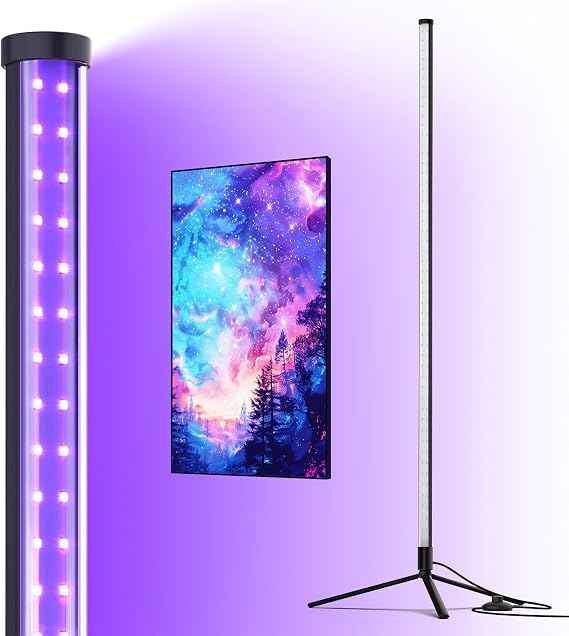 Barrina UV Black Light Lamp T10 Standing Black Light Lamp 42 W 120 cm
