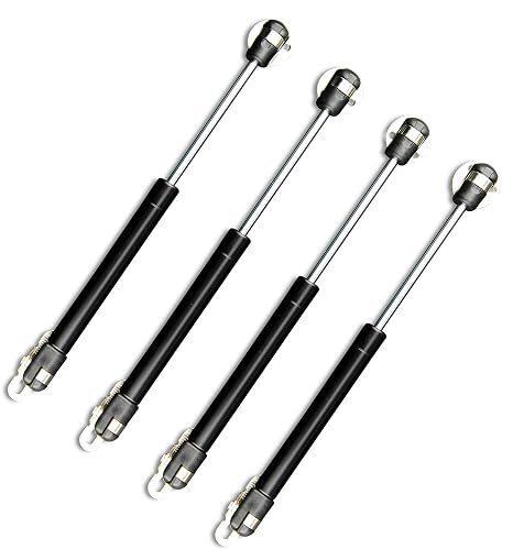 100N/22.5lb Gas Struts 10 Inch Lift Supports Gas Spring Lid Support Gas Shocks for RV Cabinets, Tool Boxes, Furniture Doors, Set of 4