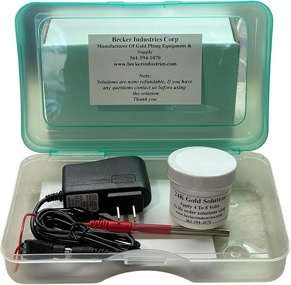 Mini Plater 18K Gold Plating Kit, Gold Plating Machine