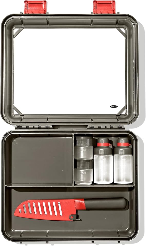 OXO Outdoor Camp Kitchen Prep Set, Camping Cooking Set