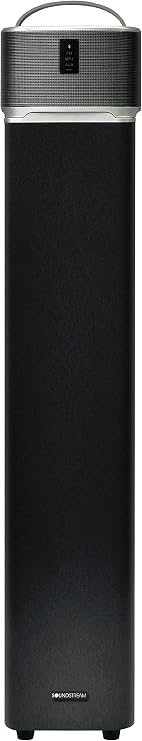 SOUNDSTREAM Sound Tower Floor-Standing 35w Speaker Super Bass 20w subwoofer 360 Degree Sound|Bonus Detachable BT Speaker