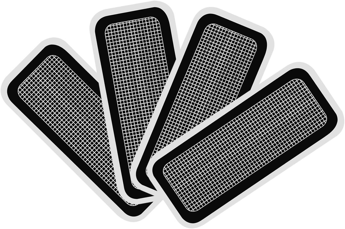 Replacement Gel Pads,4 Pieces Electrodes Pads, Updated Electrodes Bottom Gel Toning Pads Gel Adhesive, Compatible with Slendertone