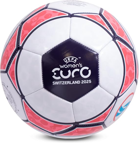 Hy-Pro Officailly Licensed UEFA Womens Euros 2025 Size 5 Football