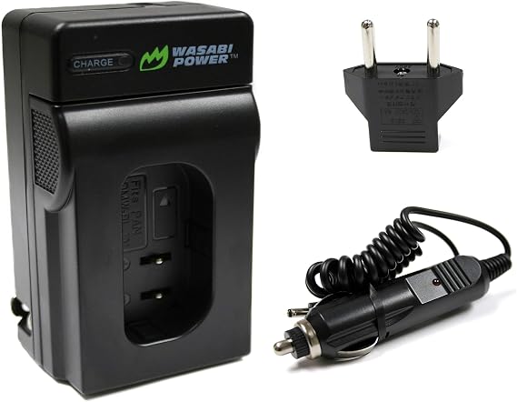 Wasabi Power Battery Charger for Panasonic DMW-BLJ31 and Lumix DC-S1, Lumix DC-S1H, Lumix DC-S1R