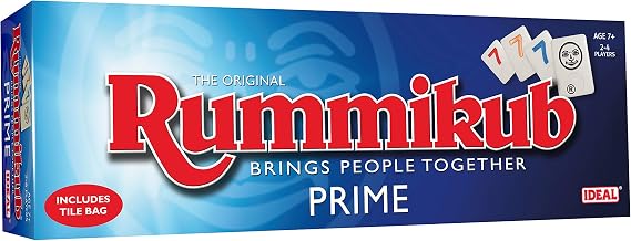 Ideal | Rummikub Prime Game: Brings People Together | Family Strategy Games | for 2-4 Players | Ages 7+