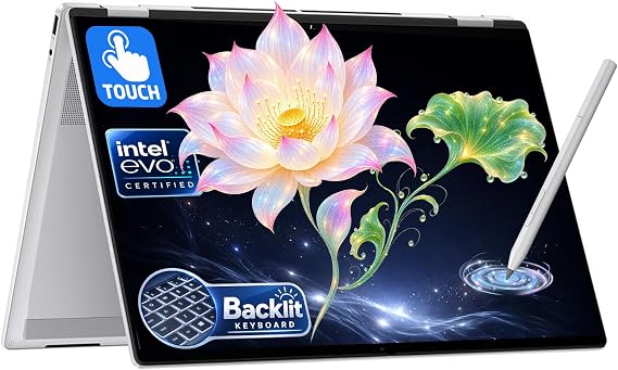 HP OmniBook 7 Flip 16" 3K OLED Touchscreen 2-in-1 AI Laptop, Intel Core Ultra 7 258V (Intel Evo Platform, Up to 4.8GHz), 32GB LPDDR5x RAM | 1TB SSD, Backlit Keyboard, Copilot+ PC, Windows 11 Home