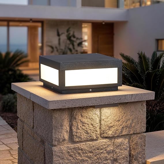 MVBT Outdoor Post Lights Hard Wired, Column Lights, 12 x 12 Pillar Light