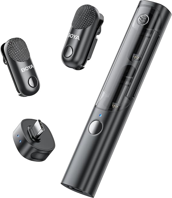BOYA Magic Microphone for iPhone, Microphone Wireless(Stand not included)