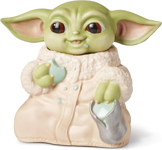 Lenox 896106 Grogu Figural Cookie Jar