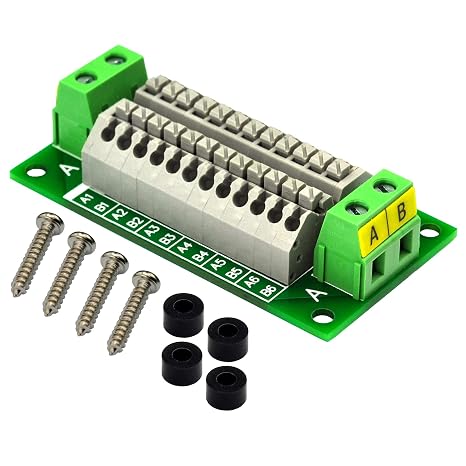 16Amp AC/DC 2x12 Position Terminal Block Distribution Module