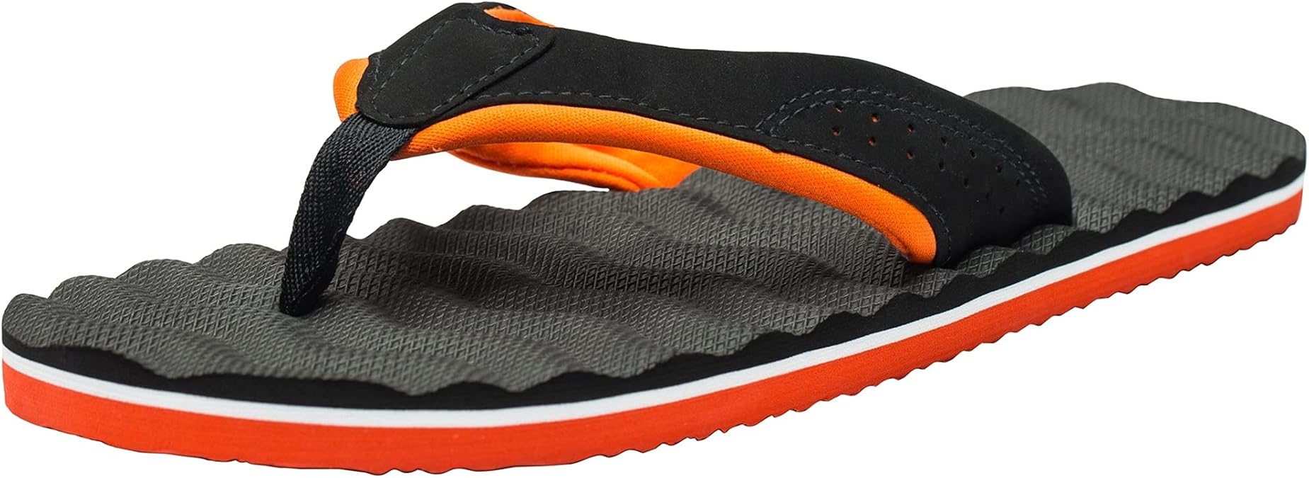 Alpine Swiss Joel Mens Flip Flops | Lightweight Thong Sandals | Comfortable EVA Anti-Slip Insole | Beach & Indoor Outdoor Shoes