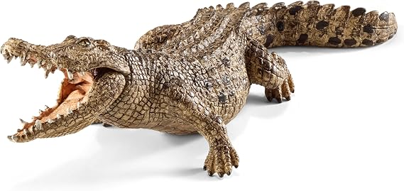 Schleich Wild Life - Crocodile Toy Figurine - Kids Ages 3+ | 14736