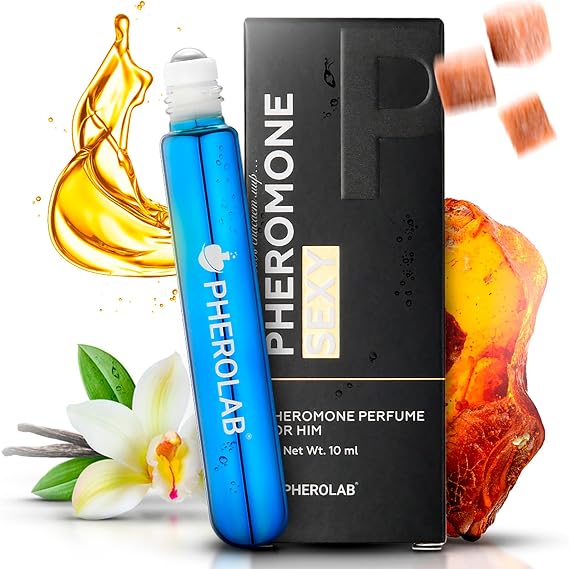 Pheromone Oil Perfume for Him, Best Way to Get Immediate Attention - Men's Fragrance - Alcohol-Free Roll on