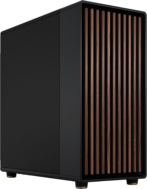 Fractal Design North XL Charcoal Black Mesh- three 140mm Aspect PWM fans included- Type C USB- EATX airflow full tower PC gaming case