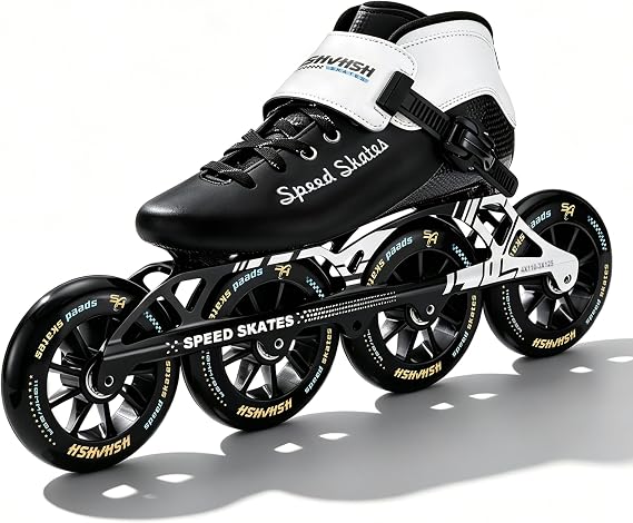 Carbon Fiber Inline Speed Skates for Women & Men, Professional Speed Skates