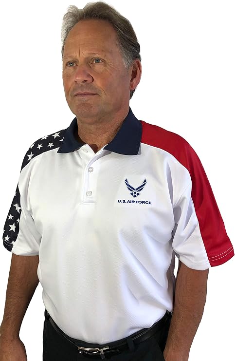 Air Force Patriotic Polo Shirt