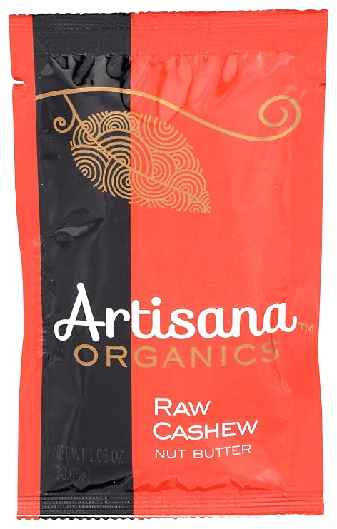 Artisana, Butter Cashew Raw Organic Squeeze Pack, 1.06 Ounce