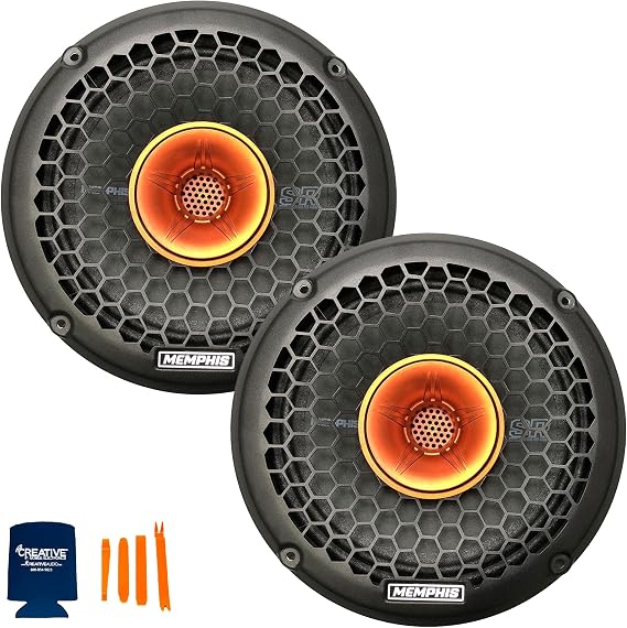 Memphis 2 SRXP82WT SRX Pro Audio 8" Coaxial Speakers