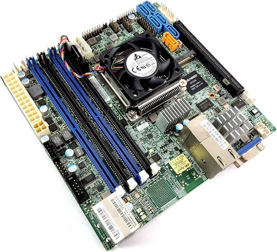 Supermicro Mini-ITX SoC Xeon D-1521 4-Core, FCBGA 1667 Motherboard - X10SDV-4C-TLN2F-O