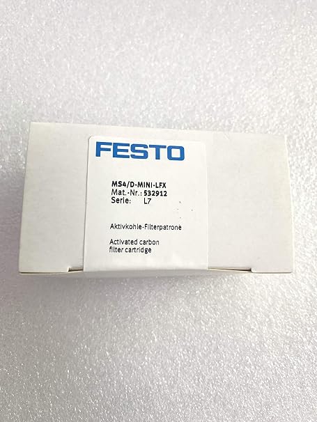 FESTO MS4/D-MINI-LFX 532912, Activated Carbon, Filter Cartridge, LFP Series, Mini Size
