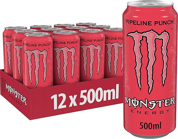 Monster Pipeline Punch Energy Drink Box 12x500 ML