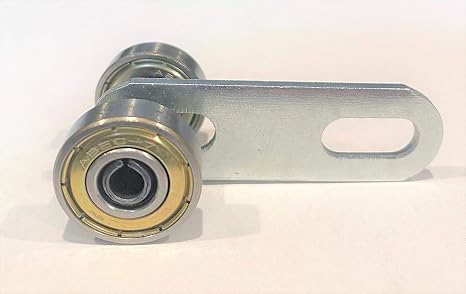 2 Wheel Strut Trolley Designed to be use with 1-5/8 strut Channel - Compatible with Unistrut P1000 P2949-2.5 Inch